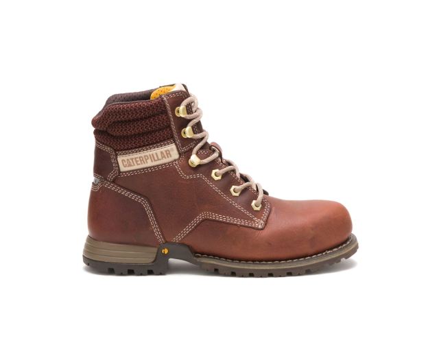 Cat - Paisley 6" Steel Toe Work Boot Tawny