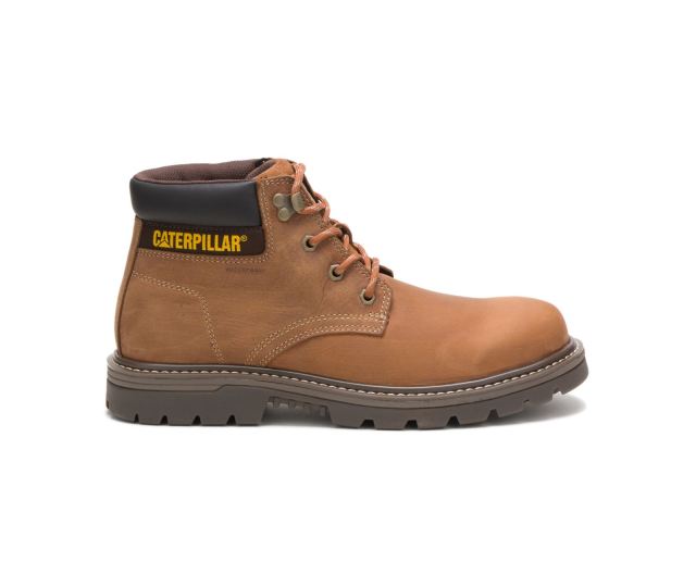 Cat - Outbase Waterproof Work Boot Brown
