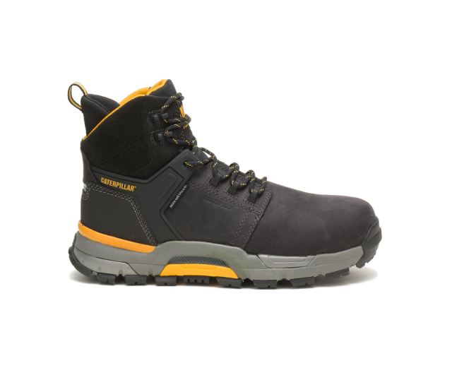 Cat - Cat - EDGE Waterproof Nano Toe Work Boot Black