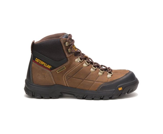 Cat - Threshold Waterproof Work Boot Real Brown