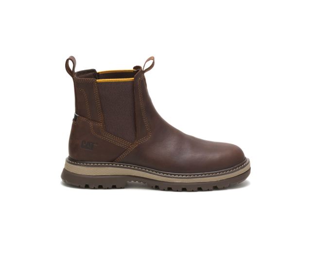 Cat - Fairbanks Chelsea Work Boot Toffee