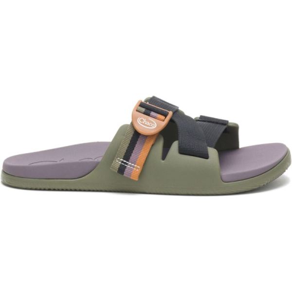 Chacos Flips Women's Chillos Slide - Patchwork Moss