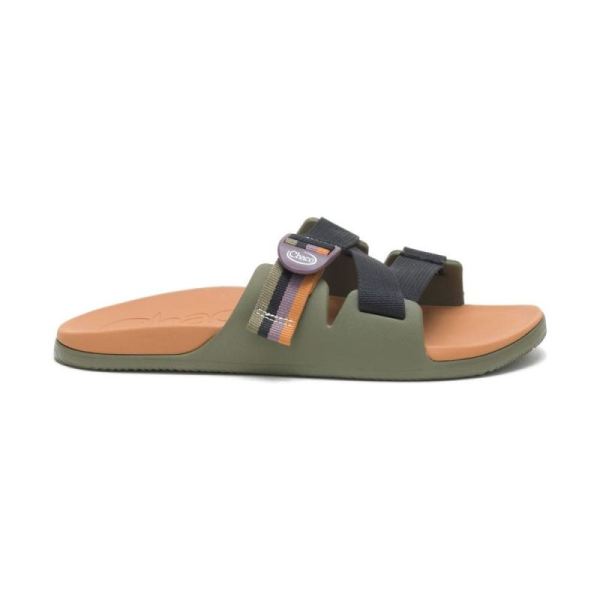 Chacos Sandals Men's Chillos Slide - Patchwork Moss