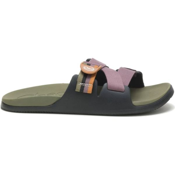 Chacos Flips Men's Chillos Slide - Patchwork Black Olive