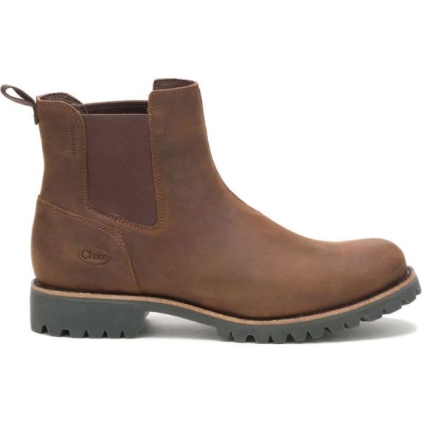 Chacos Boots Men's Fields Chelsea Waterproof - Chestnut Brown