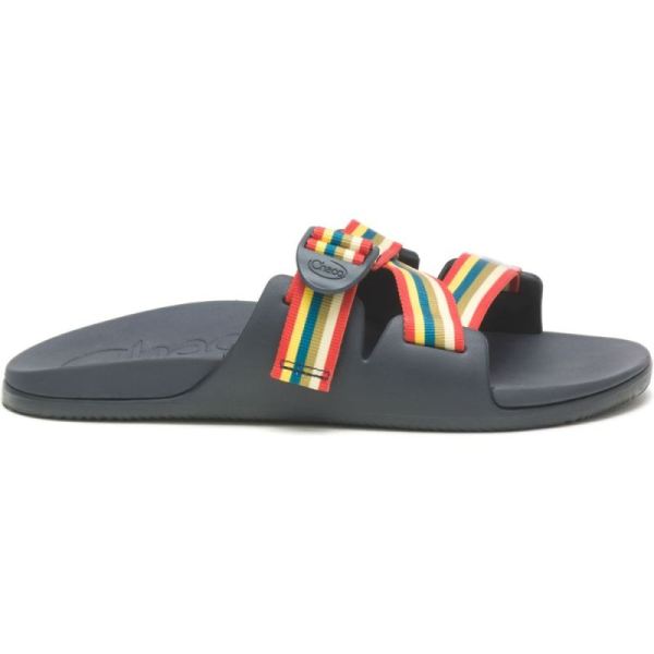 Chacos Flips Men's Chaco x New Belgium Chillos Slide USA - Wild Ride Amber