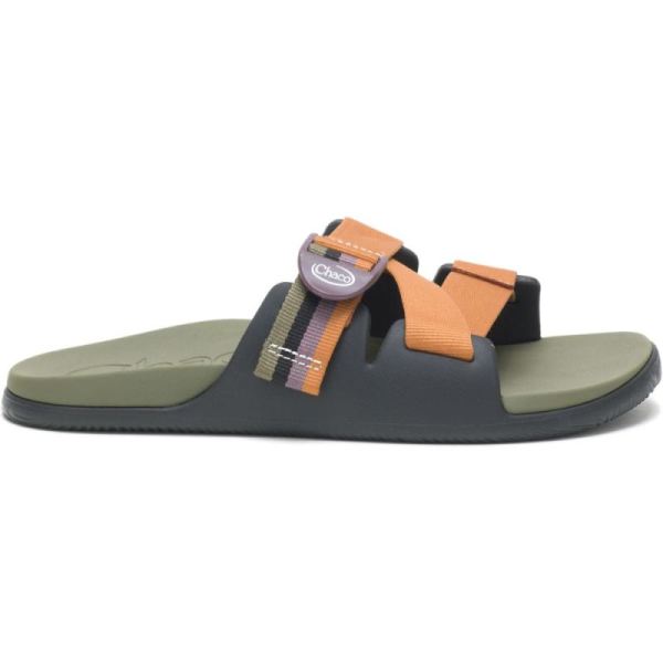 Chacos Sandals Women's Chillos Slide - Patchwork Black Olive