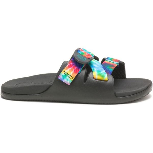 Chacos Kid's Sandals Big Kid Chillos Slide - Dark Tie Dye