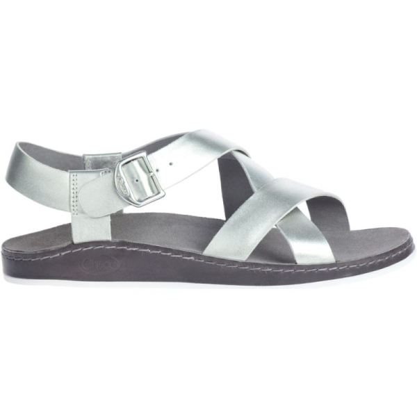 Chacos Sandals Women's Wayfarer - Silver Metallic