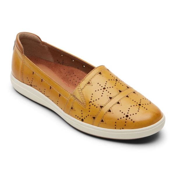 FREE SHIPPING COBB HILL WOMEN'S BAILEE SLIP-ON SHOE-SWEET CORN