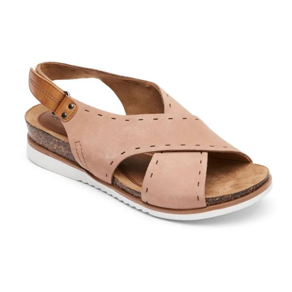 FREE SHIPPING COBB HILL WOMEN'S MAY SLINGBACK SANDAL-TUSCANY PINK