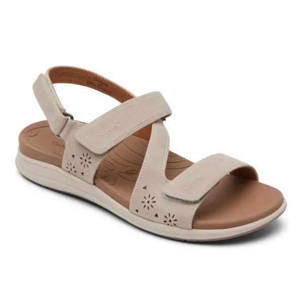 FREE SHIPPING COBB HILL WOMEN'S TALA WASHABLE SANDAL-TAUPE ECO