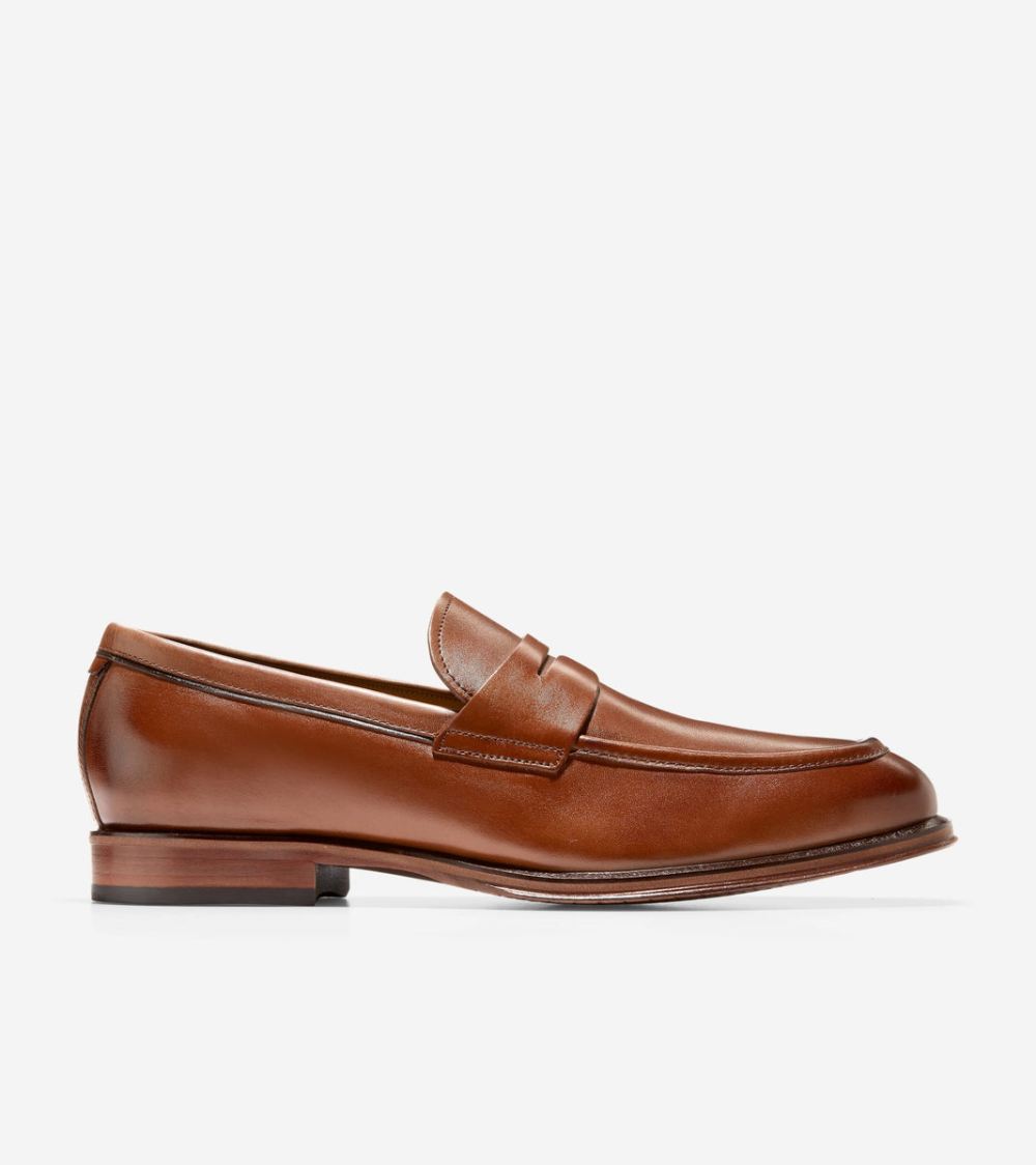 Cole Haan Free Shipping Men's Modern Classics Penny Loafer - British Tan