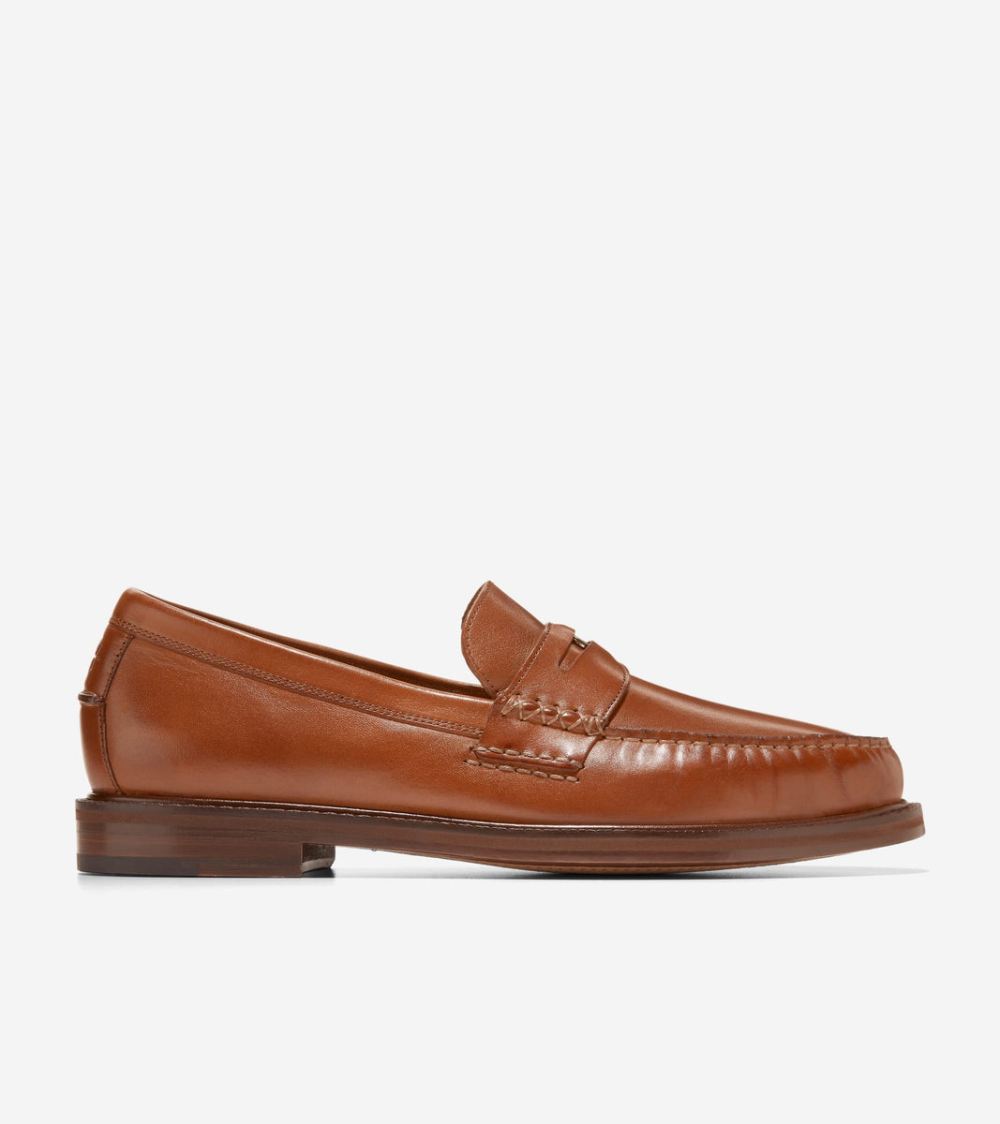 Cole Haan Free Shipping Men's American Classics Pinch Penny Loafer - British Tan-Scotch