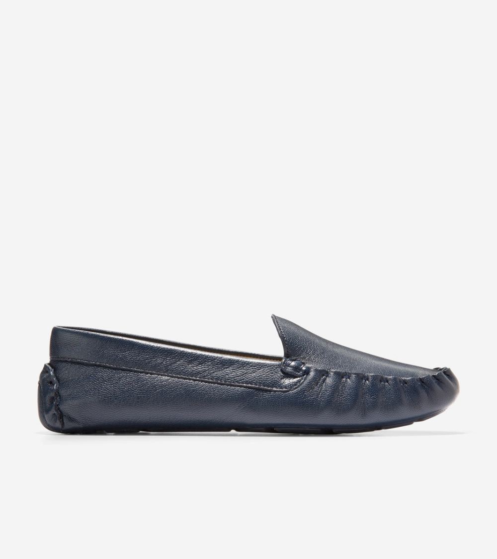 Cole Haan Free Shipping Women's Evelyn Driver - Navy