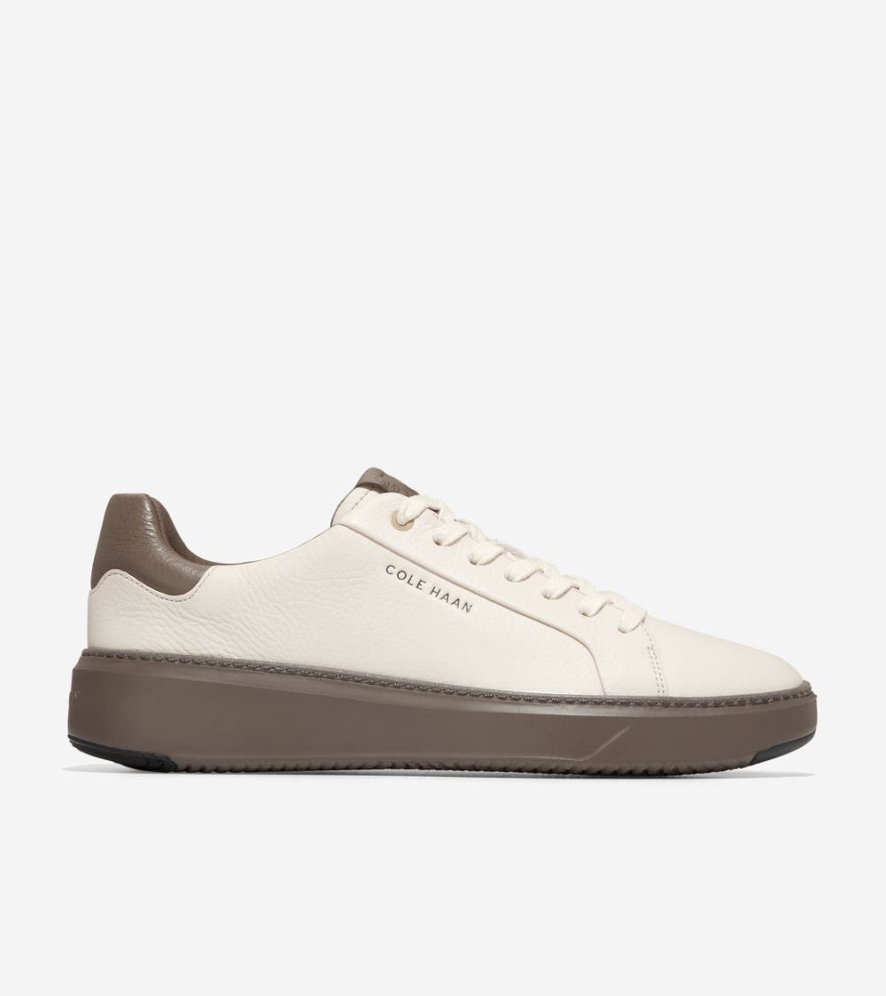 Cole Haan Free Shipping Men's GrandPro Topspin Sneaker - Birch-Truffle