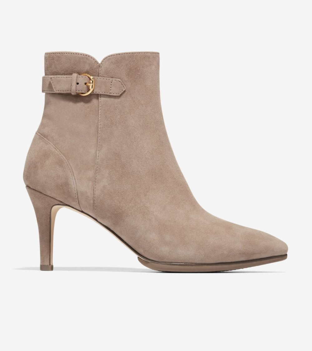 Cole Haan Free Shipping Women's Grand Ambition Vesper Booties - Irish Coffee