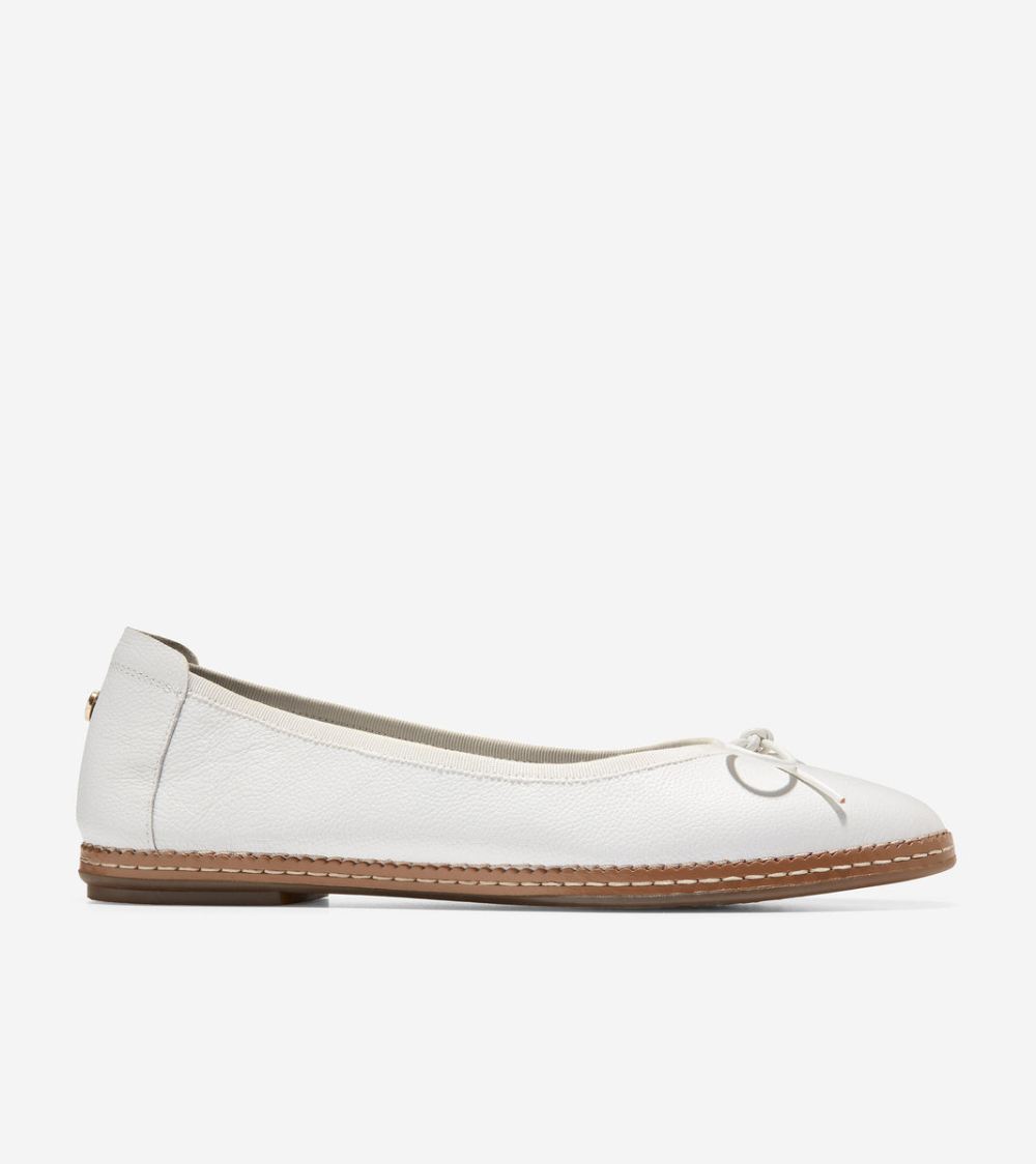 Cole Haan Free Shipping Women's Cloudfeel All-Day Ballet Flat - Optic White