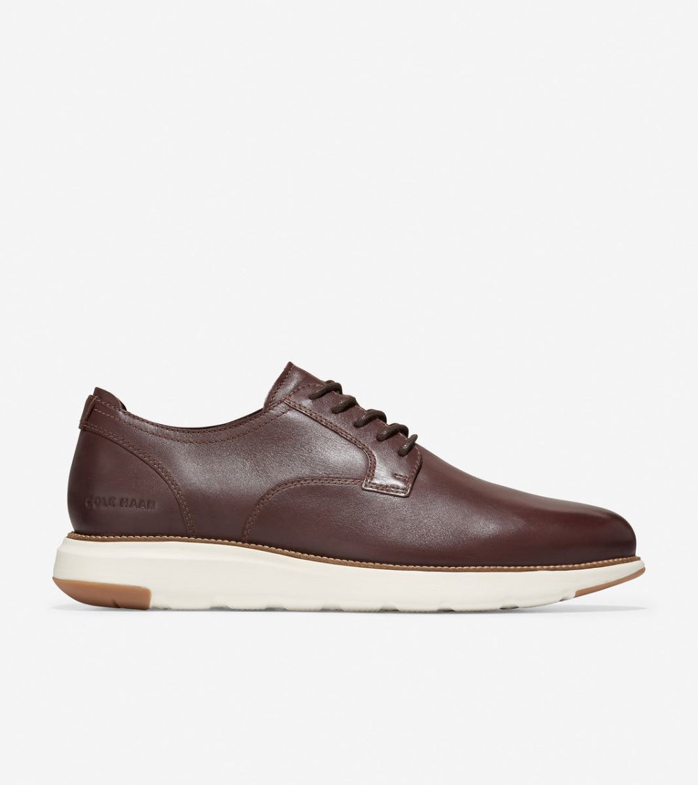 Cole Haan Free Shipping Men's Grand Atlantic Oxford - Chestnut