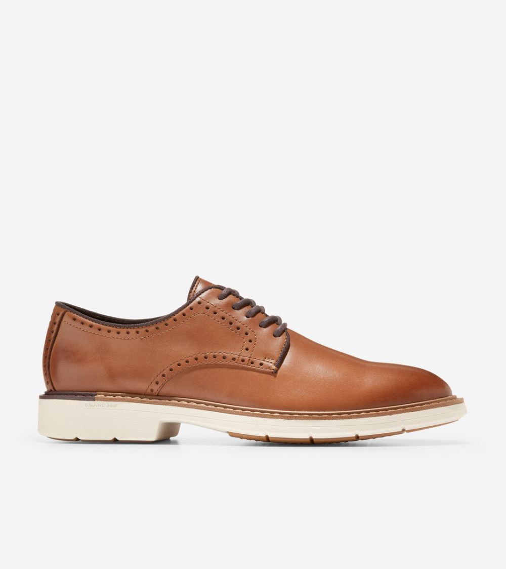 Cole Haan Free Shipping Men's Go-to Plain Toe Oxford - Brown