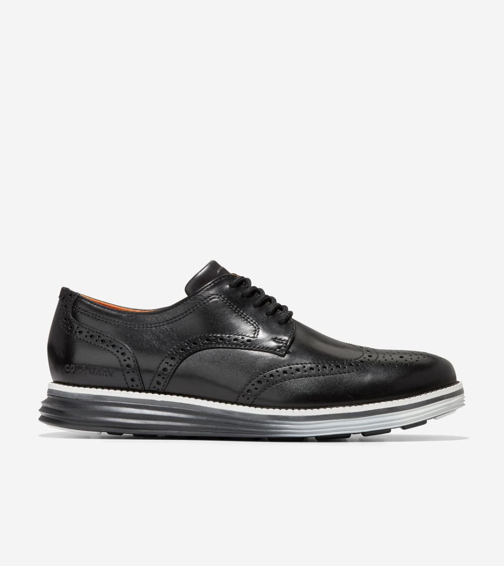Cole Haan Free Shipping Men's OriginalGrand Energy Merid Oxford - Black-White