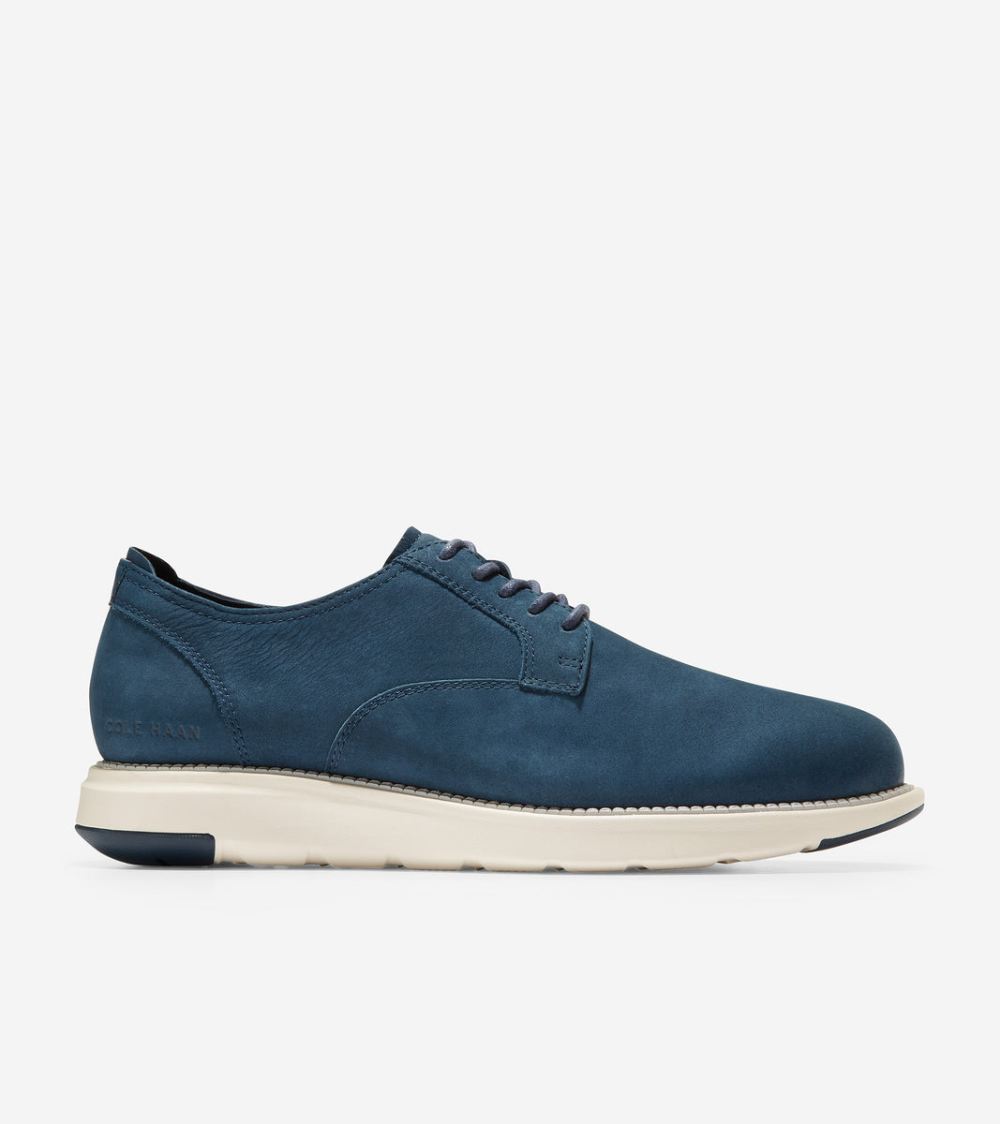 Cole Haan Free Shipping Men's Grand Atlantic Oxford - Navy