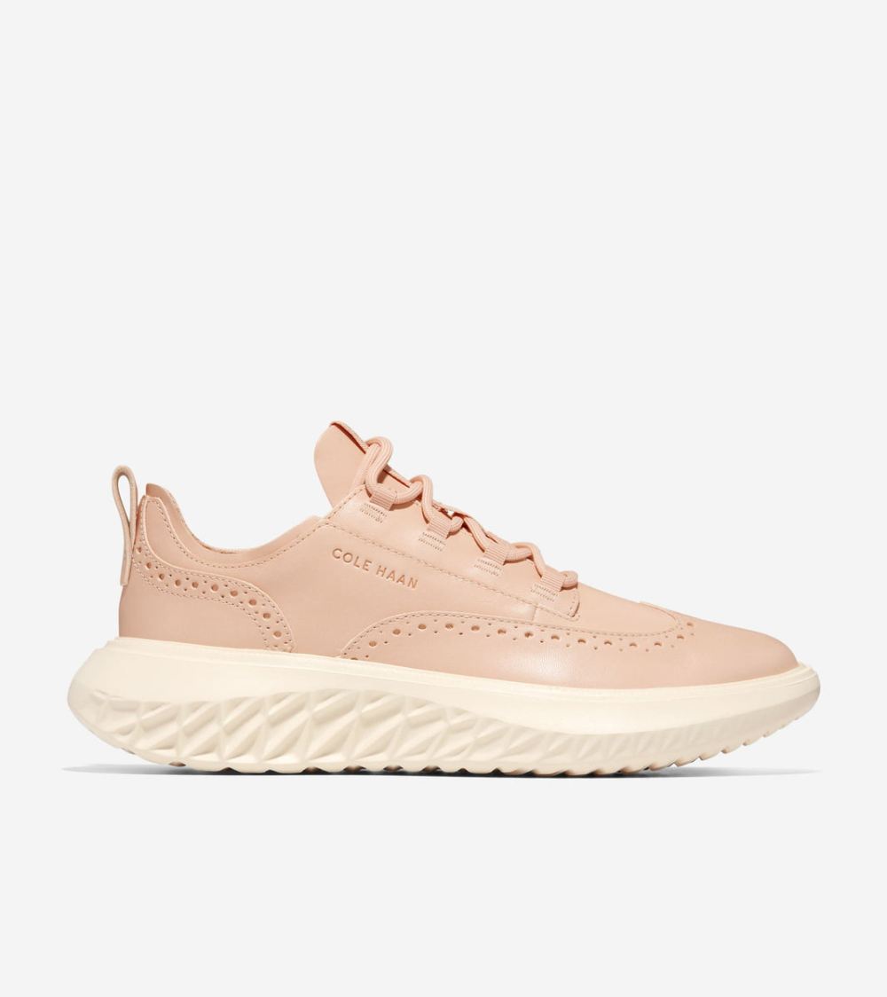 Cole Haan Free Shipping Men's ZEROGRAND Work From Anywhere Oxford - Barley Beige-Ivory