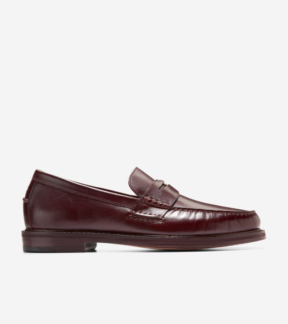 Cole Haan Free Shipping Men's American Classics Pinch Penny Loafer - Bloodstone