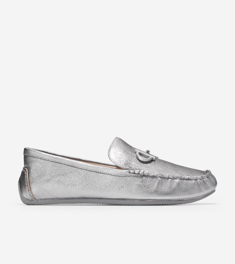 Cole Haan Free Shipping Women's Tully Driver - Pewter