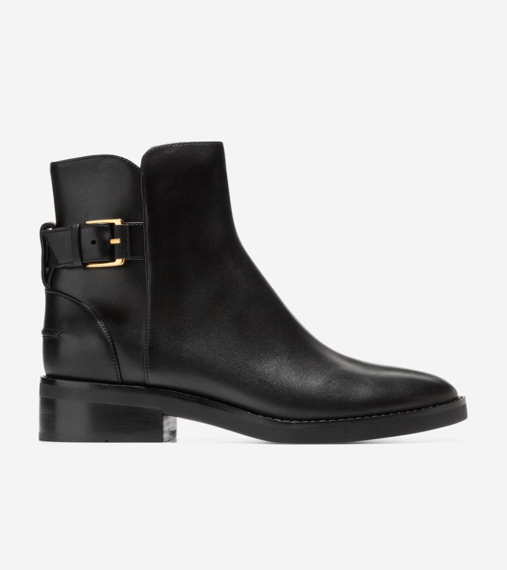 Cole Haan Free Shipping Women's Hampshire Buckle Bootie - Black