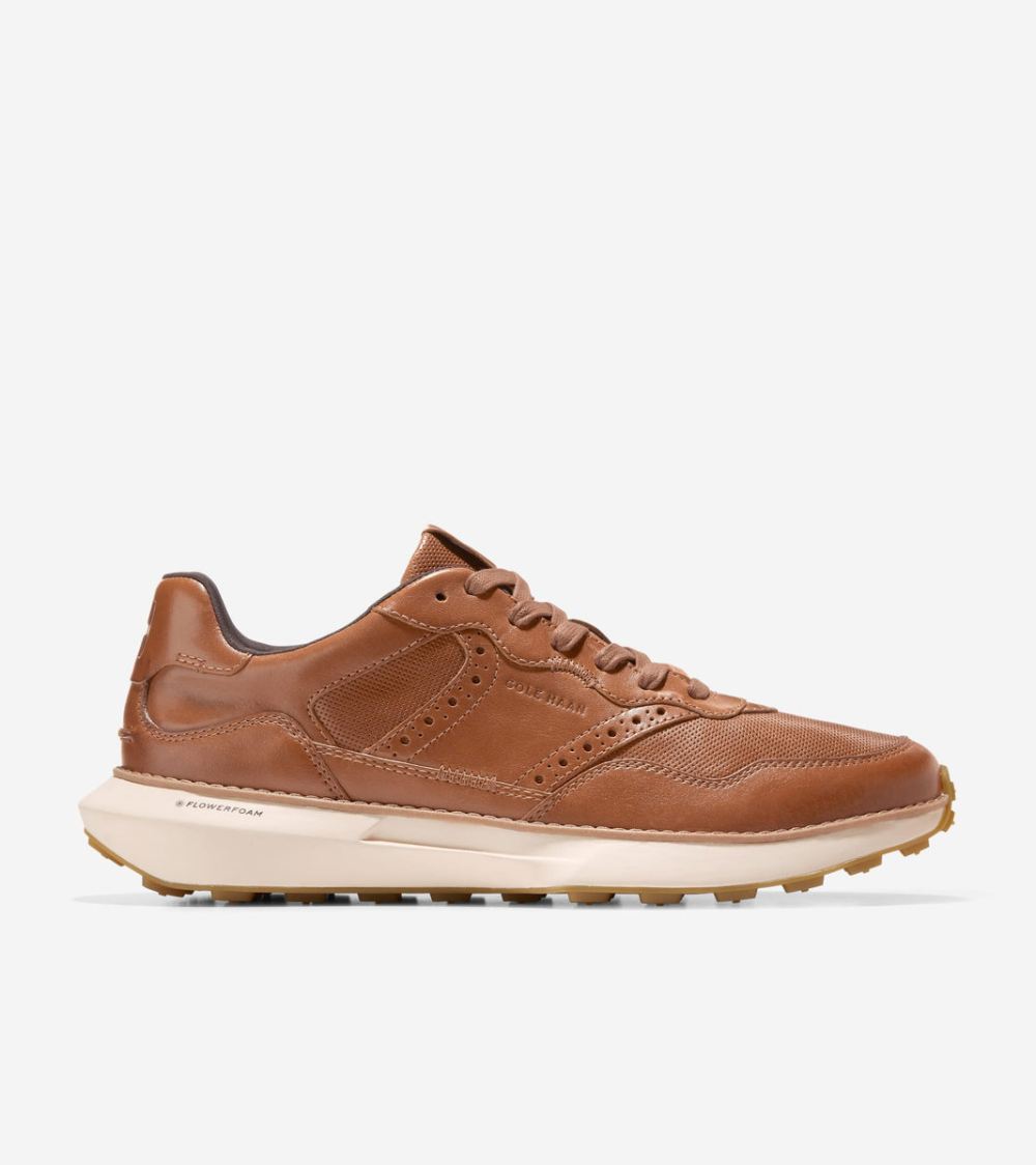 Cole Haan Free Shipping Men's GrandPro Ashland Sneaker - British Tan-Ivory
