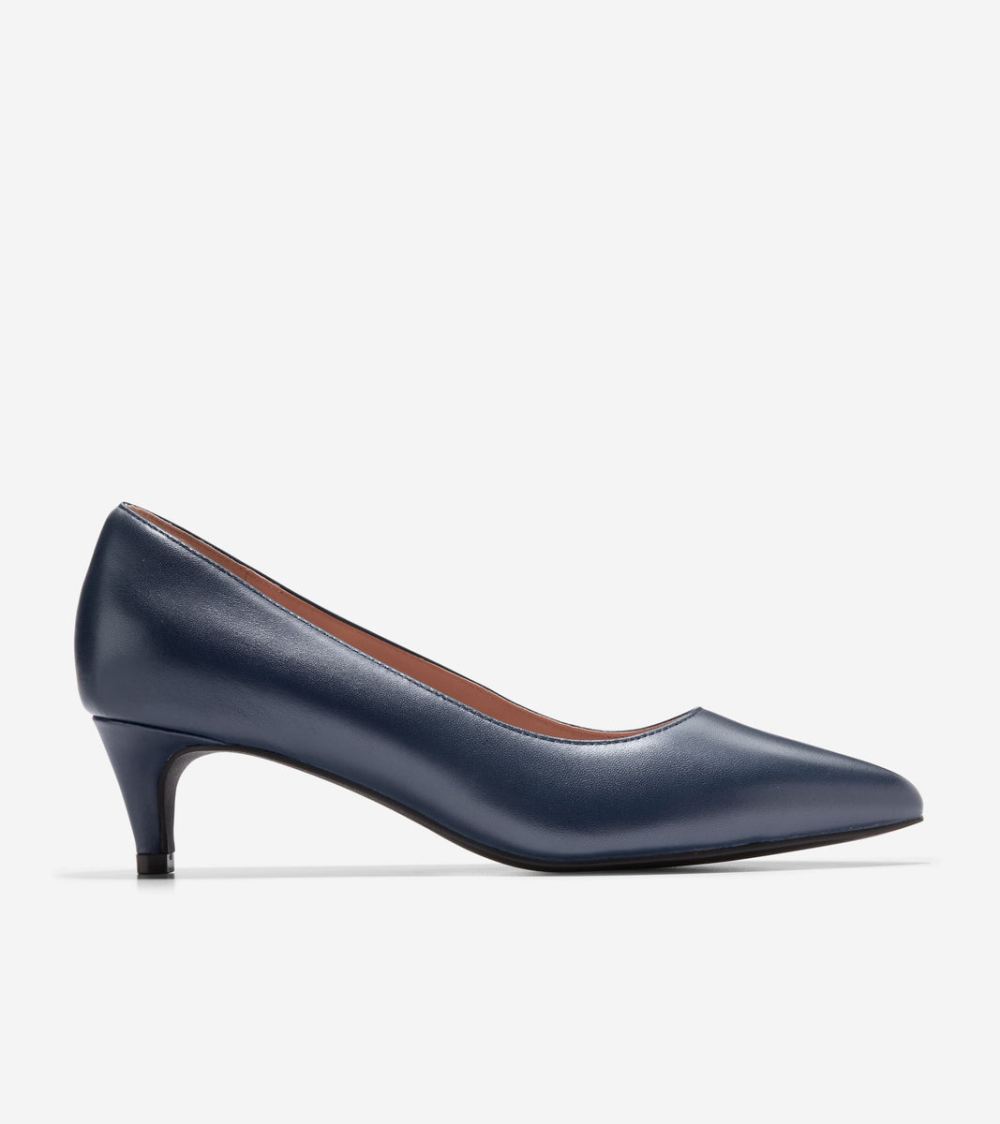 Cole Haan Free Shipping Women's Vandam Pump - Navy
