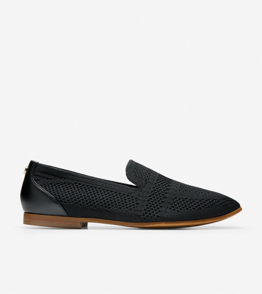 Cole Haan Free Shipping Women's Modern Classics Loafer - Black Stitchlite