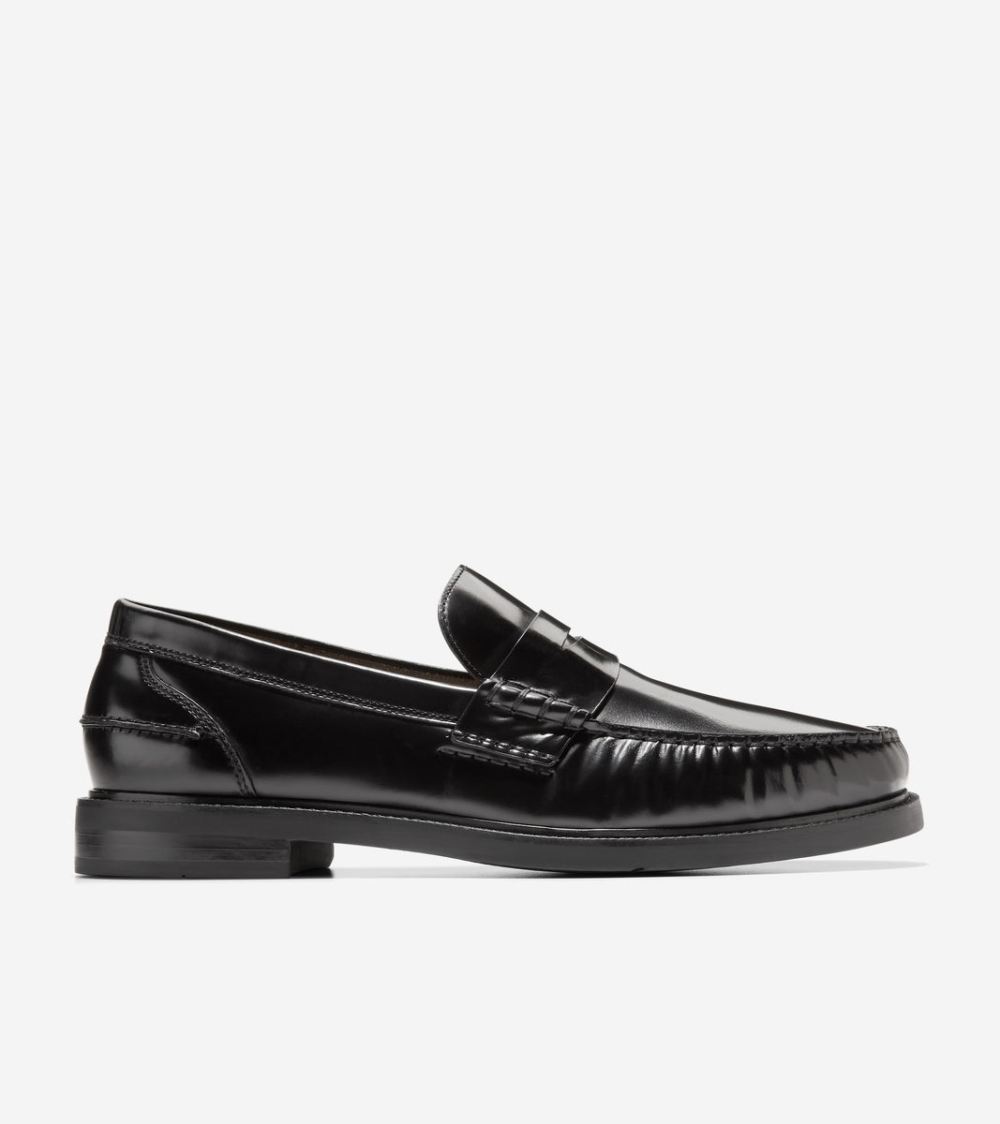 Cole Haan Free Shipping Men's Pinch Penny Loafer - Black Brush-Off