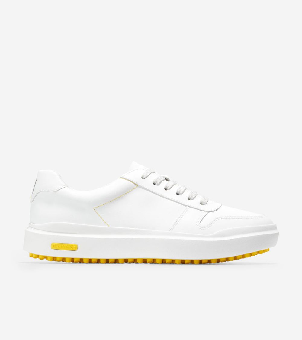 Cole Haan Free Shipping Women's GrandPro AM Golf Sneaker - Bright White