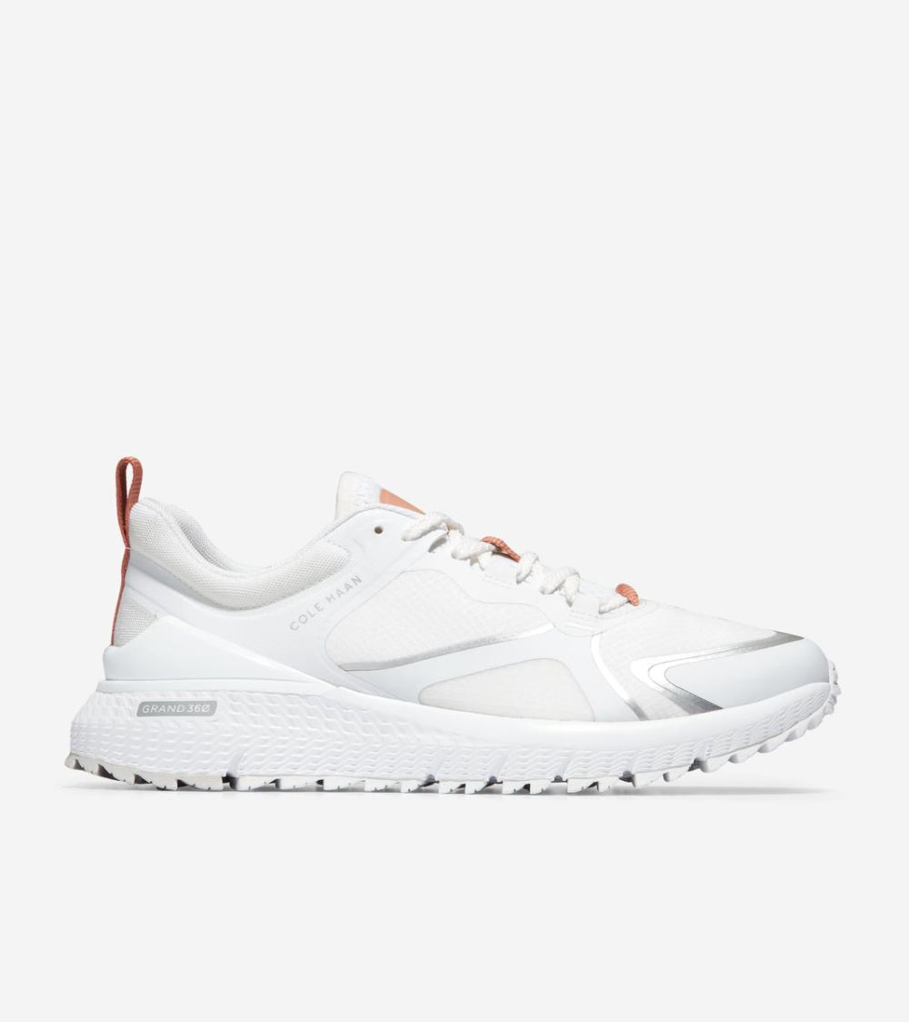 Cole Haan Free Shipping Men's Cole Haan Free Shipping x United Arrows ZEROGRAND Overtake Golf II - White-Tan