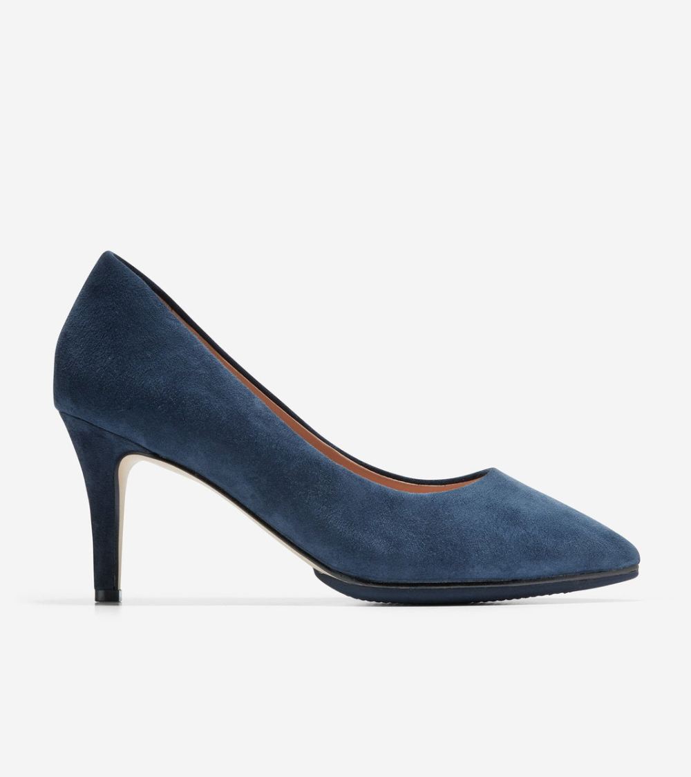 Cole Haan Free Shipping Women's Grand Ambition Pump - Navy