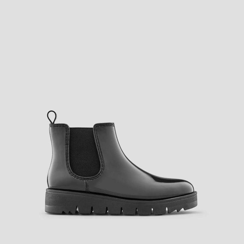 Women's Cougar Firenze Chelsea Rain Boot-Black All Over