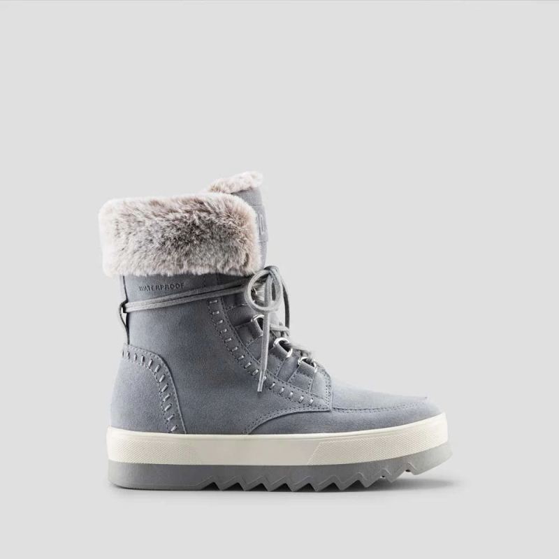 Women's Cougar Vanetta2 Suede Waterproof Winter Boot-Ash Blue