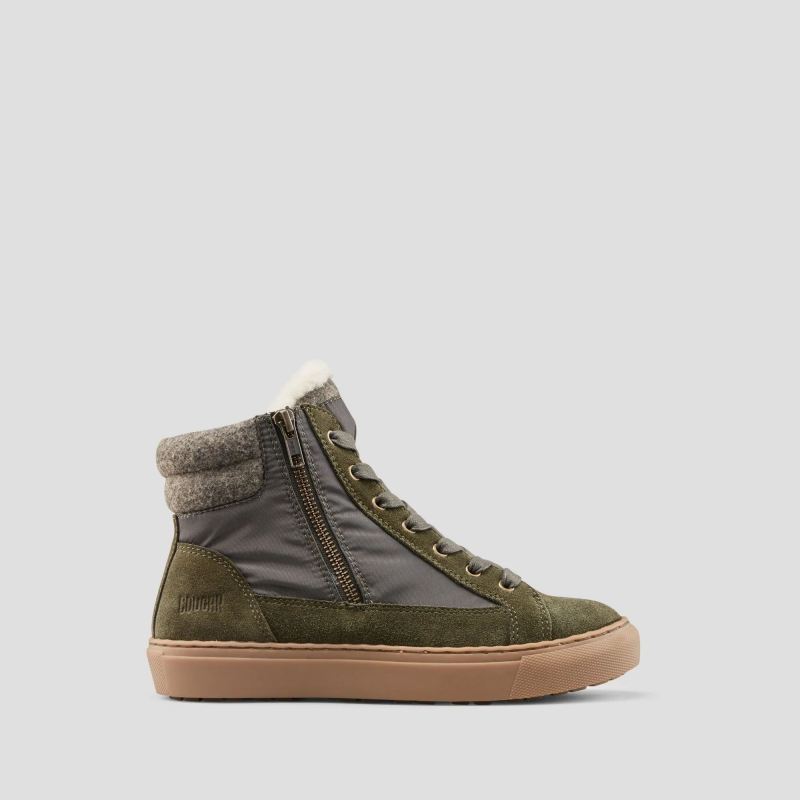 Women's Cougar Dax Nylon Waterproof Winter Sneaker-Olive