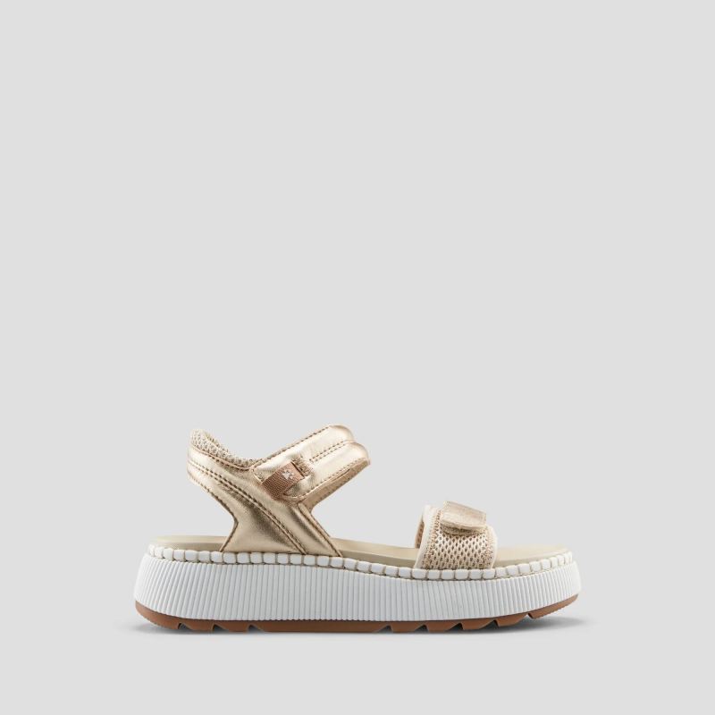 Women's Cougar Spritz Luxmotion Leather Water-Friendly Sandal-Platino