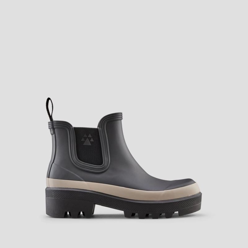 Women's Cougar Iggy Rubber Rain Boot-Black