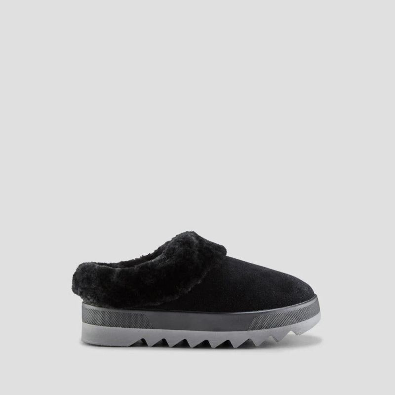 Women's Cougar Pronya Shearling Mule-Black