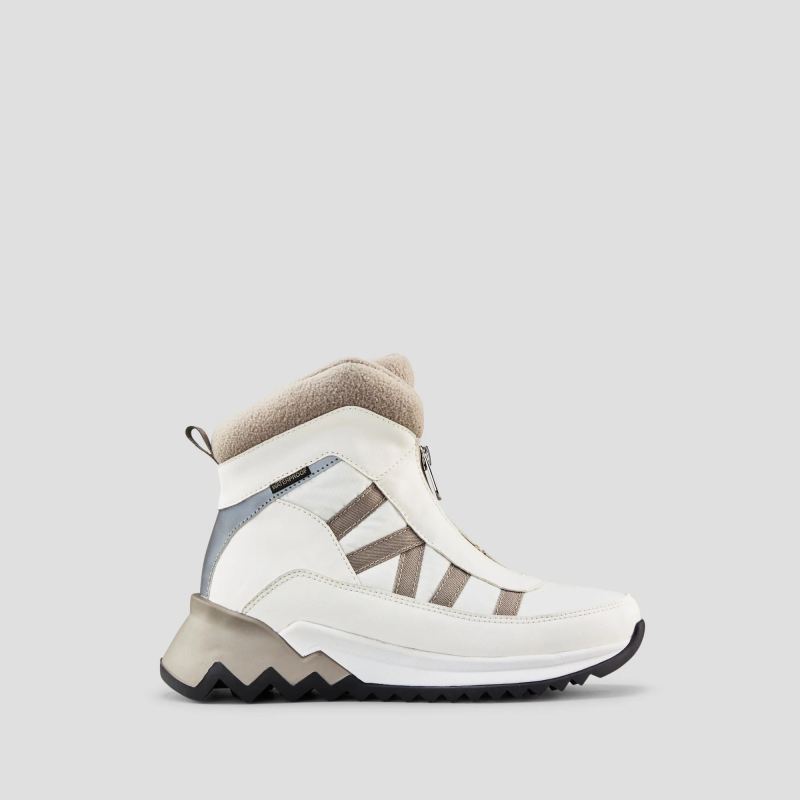 Women's Cougar Swizzle Nylon Waterproof Sneaker with PrimaLoft-White