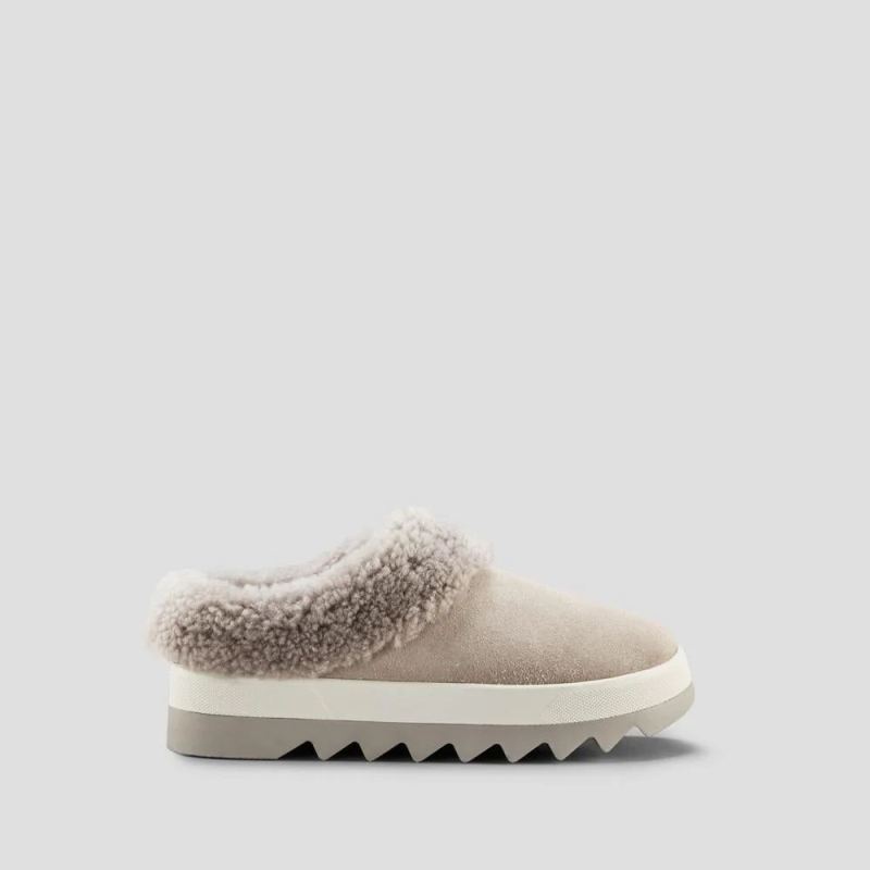 Women's Cougar Petra Shearling Mule-Mushroom