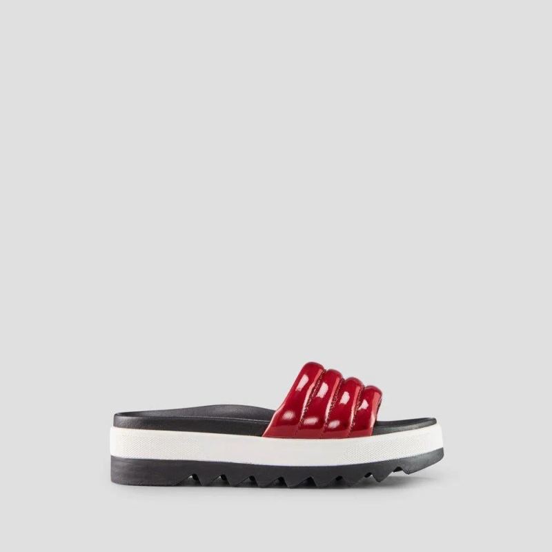 Women's Cougar Prato PatentWater-Repellent Sandal-Red