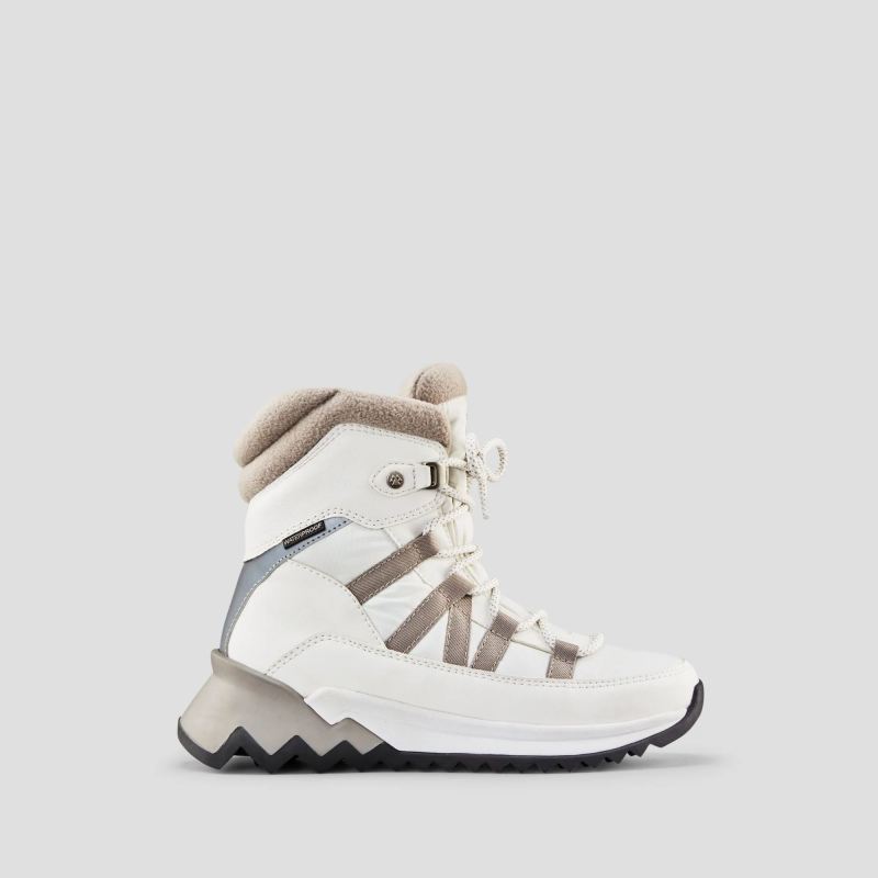 Women's Cougar Steez Nylon Waterproof Sneaker with PrimaLoft-White
