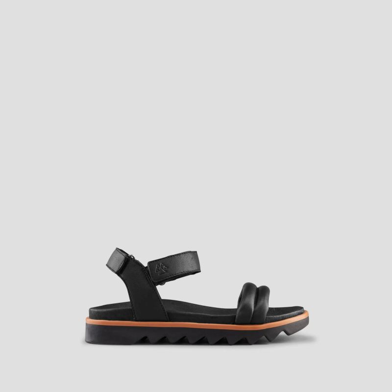 Women's Cougar Nolo Leather Water-Repellent Sandal-Black