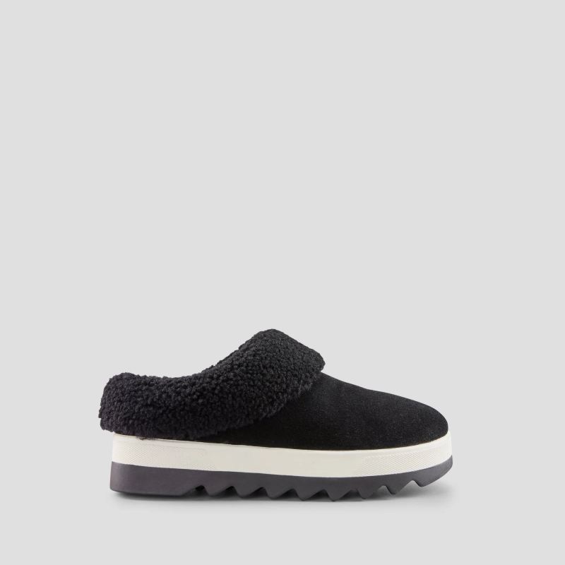 Women's Cougar Petra Shearling Mule-Black