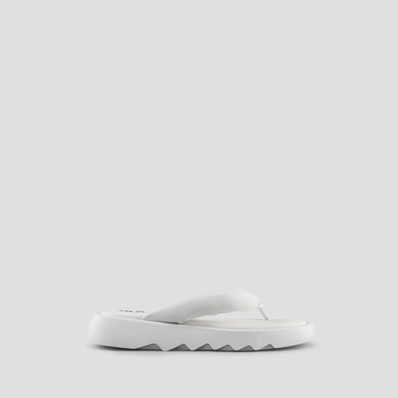 Women's Cougar Jasmine Leather Water-Repellent Sandal-White